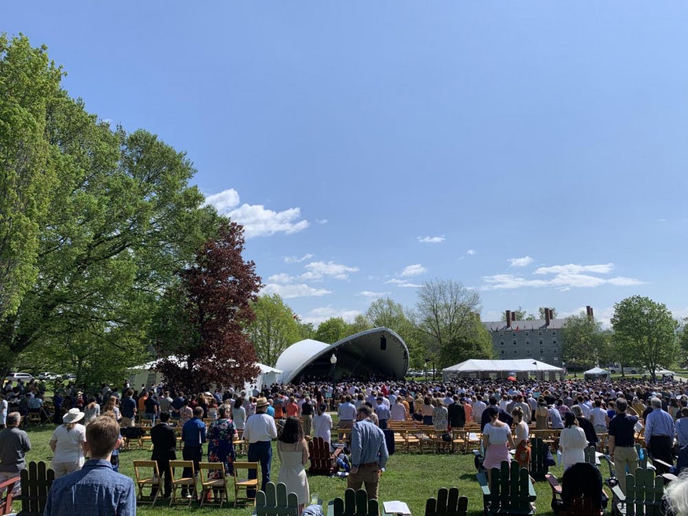 <span class="photocreditinline"><a href="https://middleburycampus.com/staff_profile/sarah-asch-2/">SARAH ASCH</a></span><br />Middlebury's Commencement exercises in 2019.
