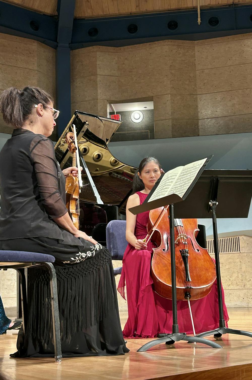 Sophie Shao & Friends peform in the Olin C. Robinson Concert Hall.