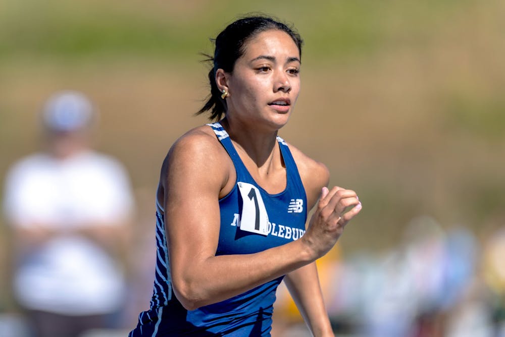 Emily Rubio ’26 holds the school record in both the pentathlon and heptathlon.