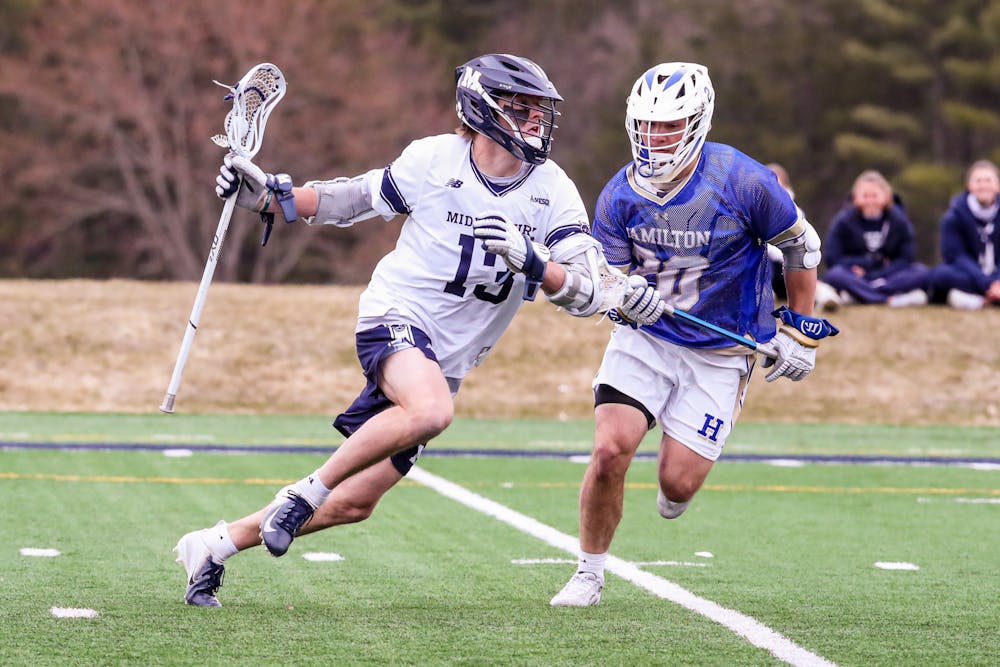 Billy Curtis ’25 broke a 42 year old lacrosse record this season by recording seven assists in a single game.