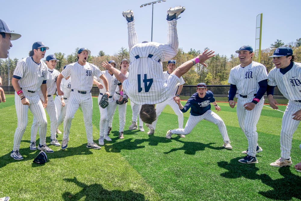 <p>The acrobatics of Gabe Harris &#x27;25 after baseball&#x27;s 2025 NESCAC championship win. </p>