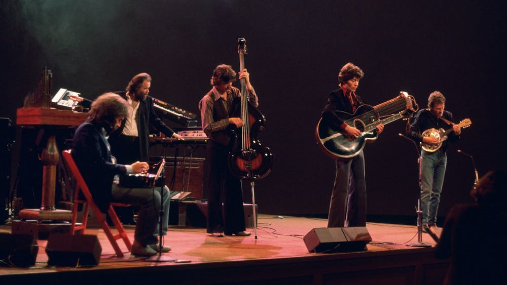 Still from "The Last Waltz", directed by Martin Scorsese.