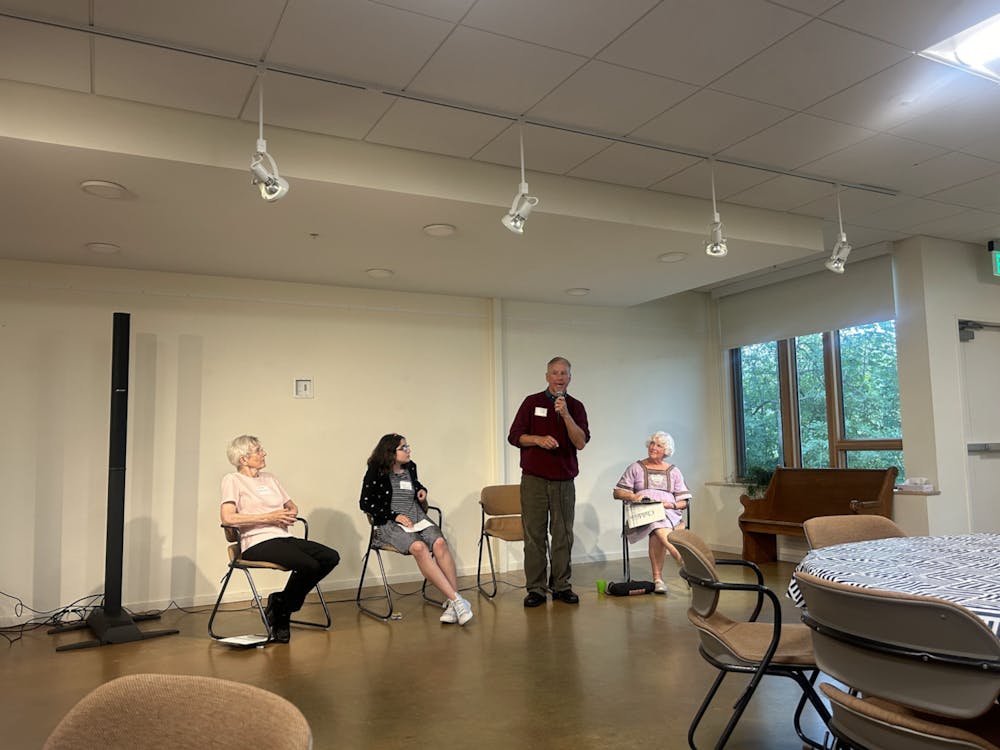 Members of the Middlebury community and beyond came together to talk about the importance of civic engagement and how to get involved.