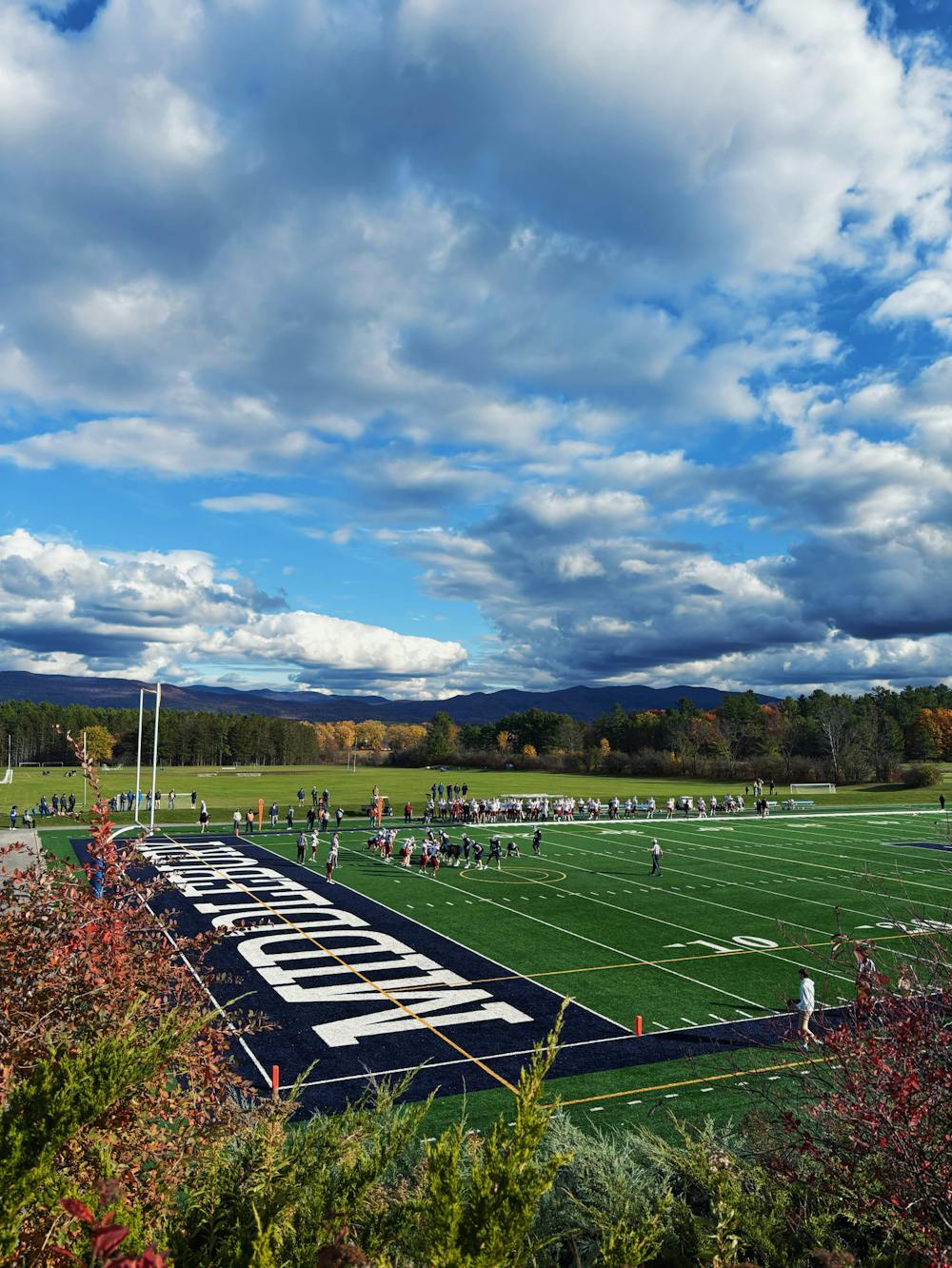 Youngman Field at Alumni Stadium.