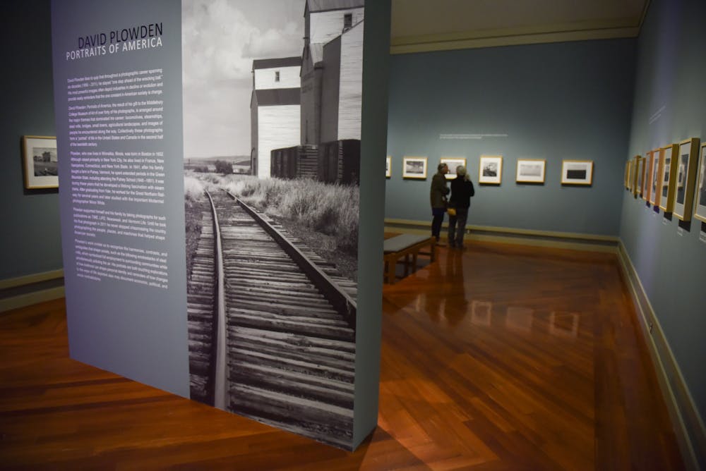 David Plowden’s “Portraits of America” exhibit will be on display until April 14.