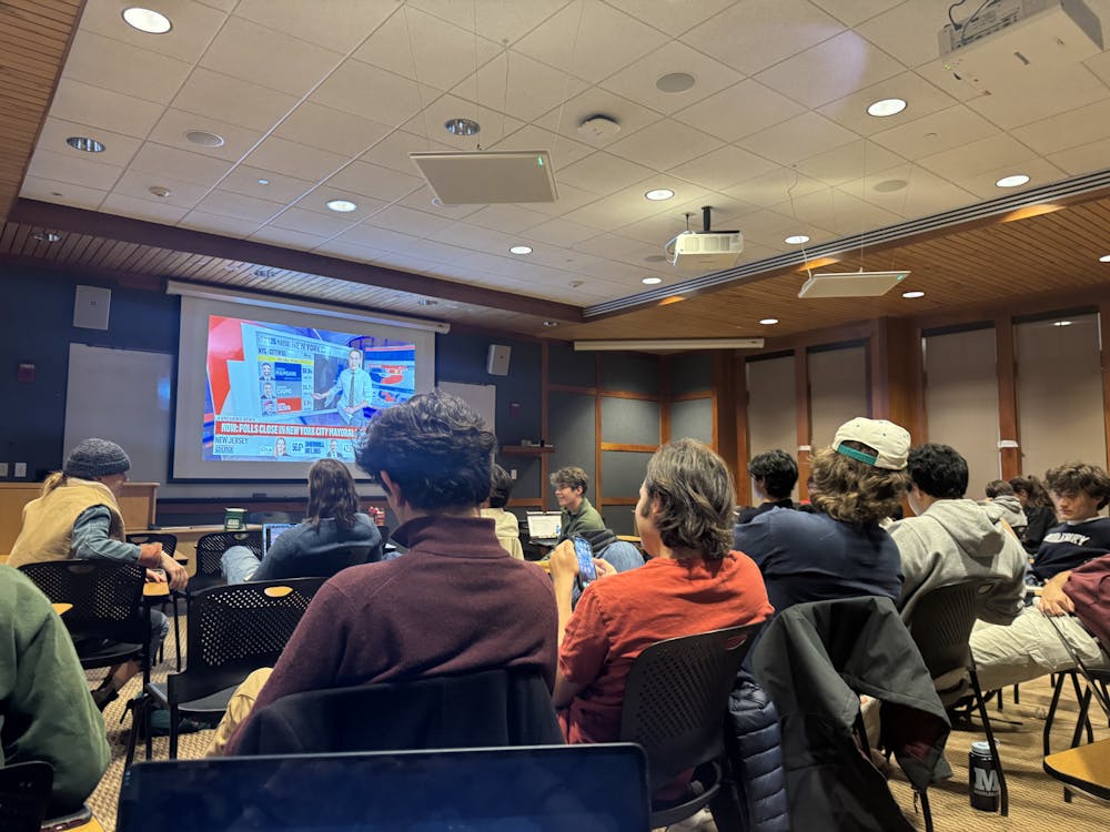 Middlebury students gather in Hillcrest to watch election results pour in and engage in a constructive conversation about the night's takeaways and importance for future races. 