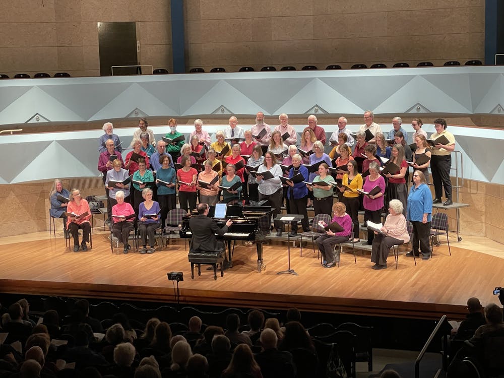 <p>Middlebury College Community Chorus performed a melodic journey of humanity and love.</p>