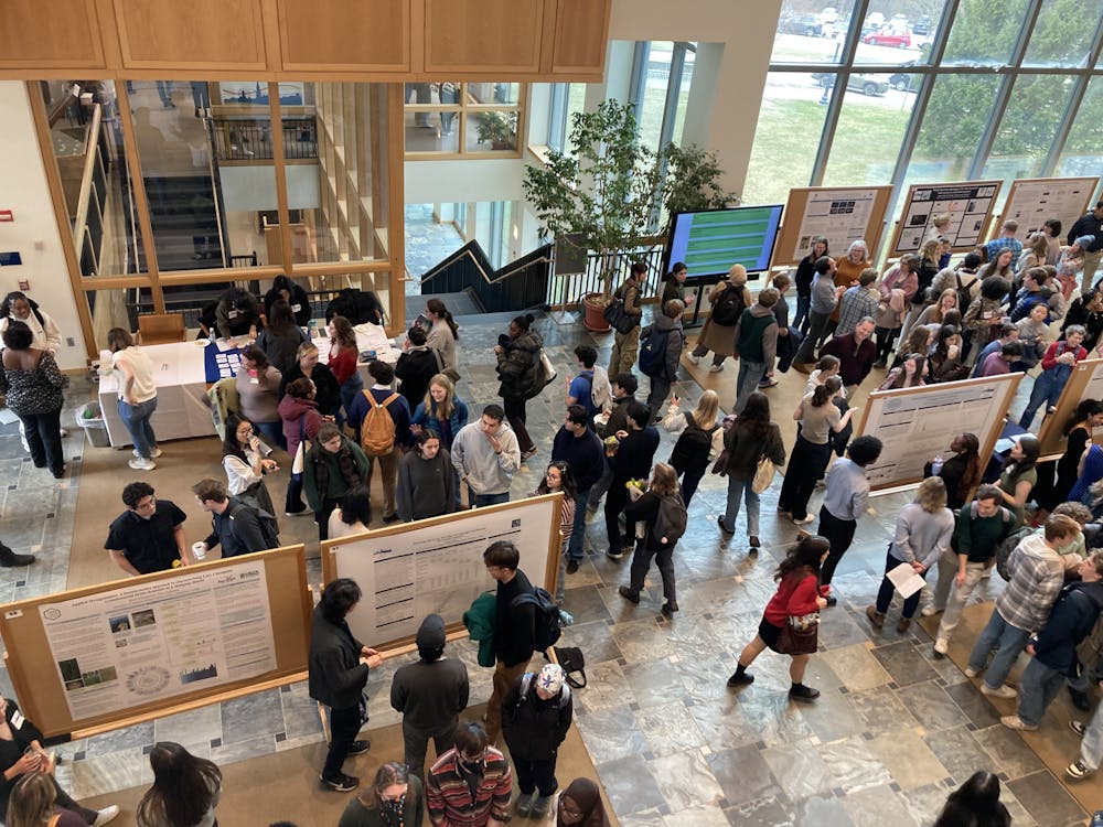 The Syposium gave students the opportunity to present their research projects to interested listeners in BiHall.