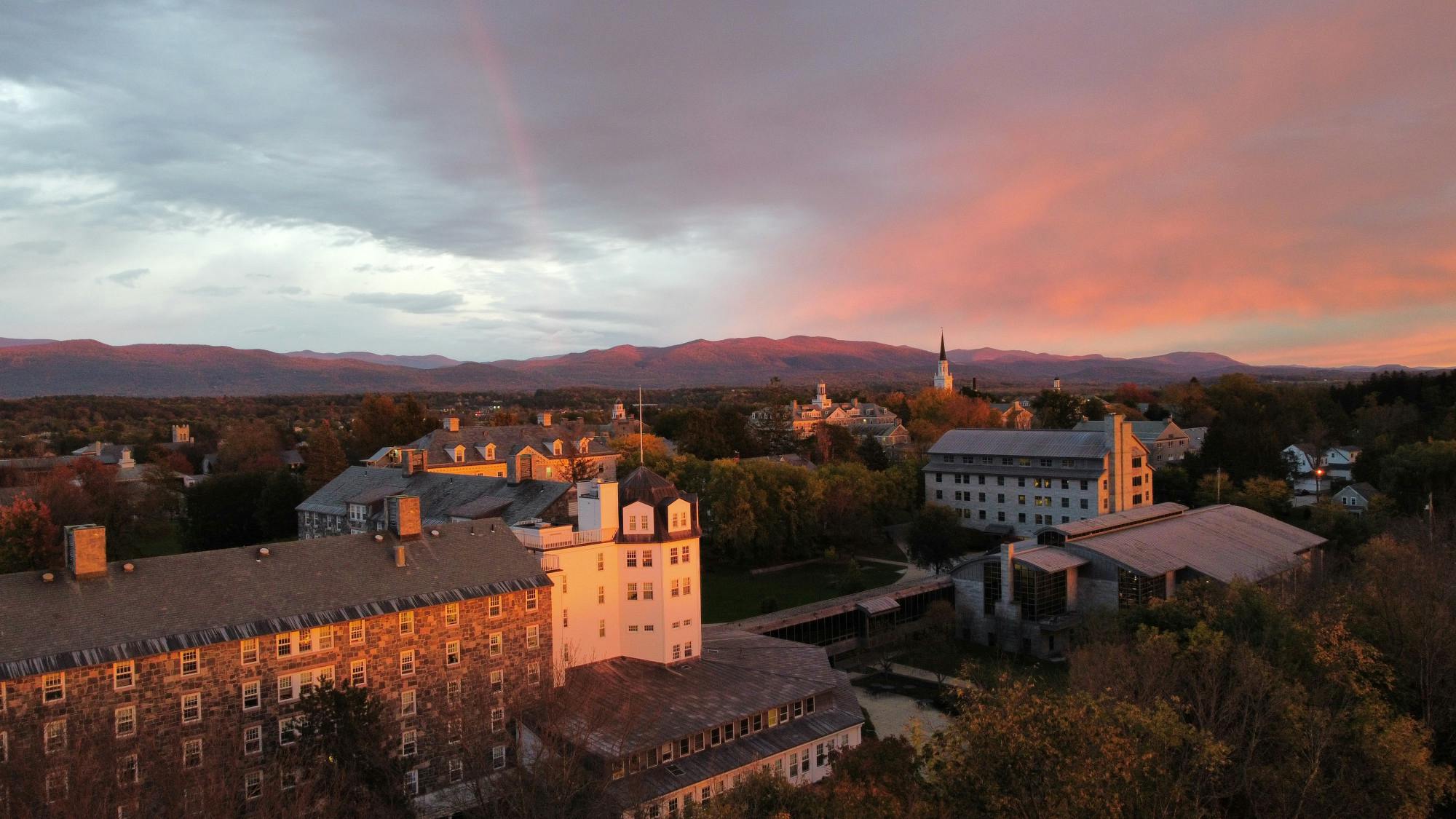 Sunset and Rainbow over Campus - Charles Deichman-Caswell.jpeg