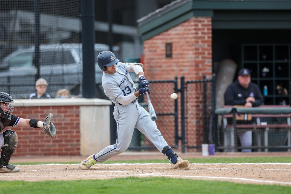 Men’s Baseball won their home game against Skidmore this weekend. Pablo Spielman-Rodriquez pictured above.