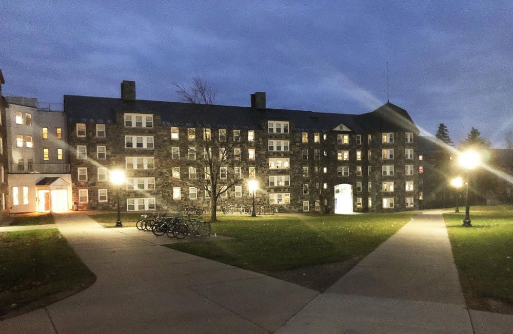 <span class="photocreditinline"><a href="https://middleburycampus.com/43248/uncategorized/max-padilla/">MAX PADILLA</a></span><br />Hadley hall will no longer serve as the first-year residence hall for Ross commons, effective next fall.