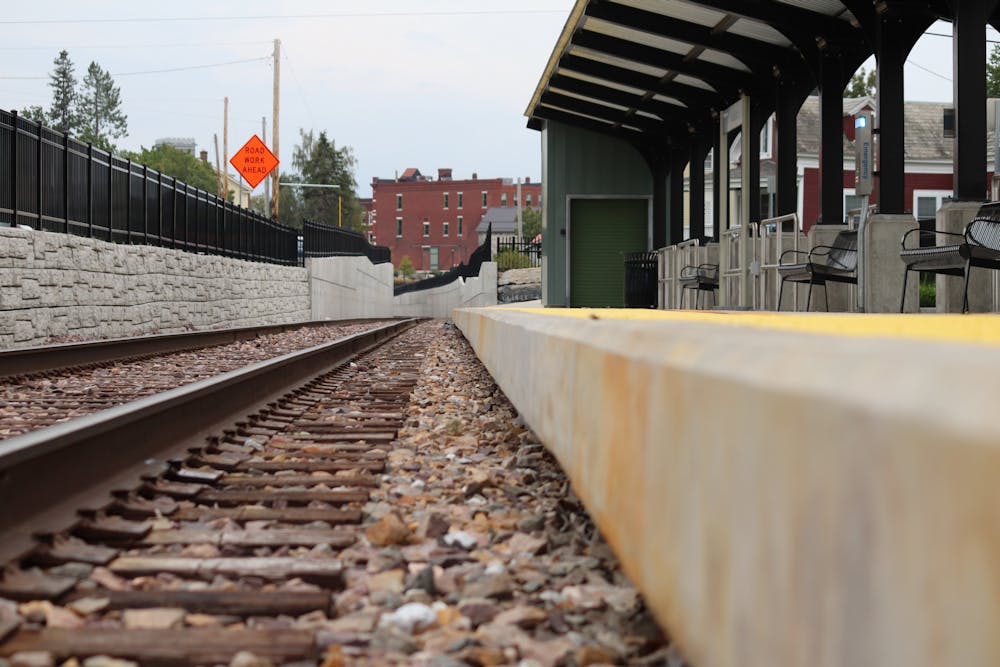 The new Amtrak station, which runs from New York’s Penn Station to downtown Middlebury, began service in late July.