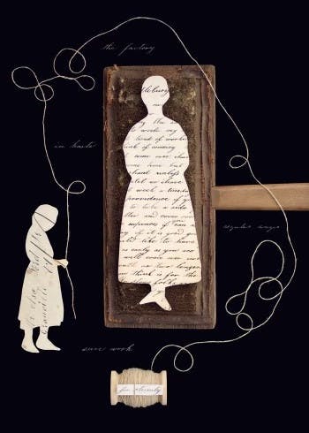 At the Loom by Alexa Frangos explores the experience of young women working in Middlebury’s textile mills in the early 19th century.