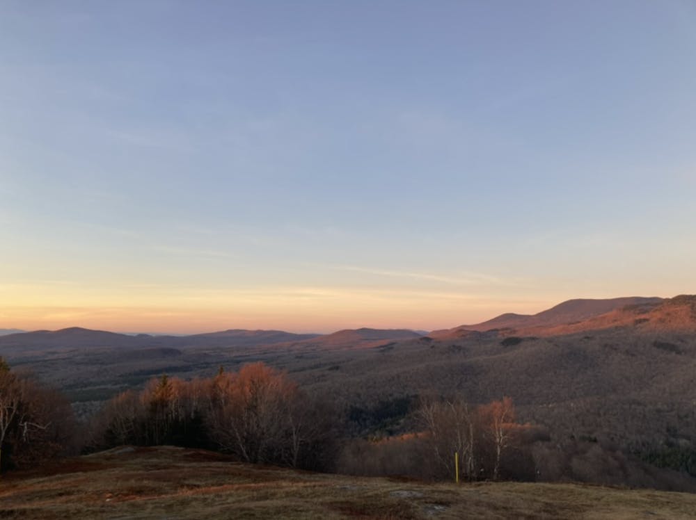 The Long Trail, which stretches across the top of the Snow Bowl, is a popular hiking spot for students.