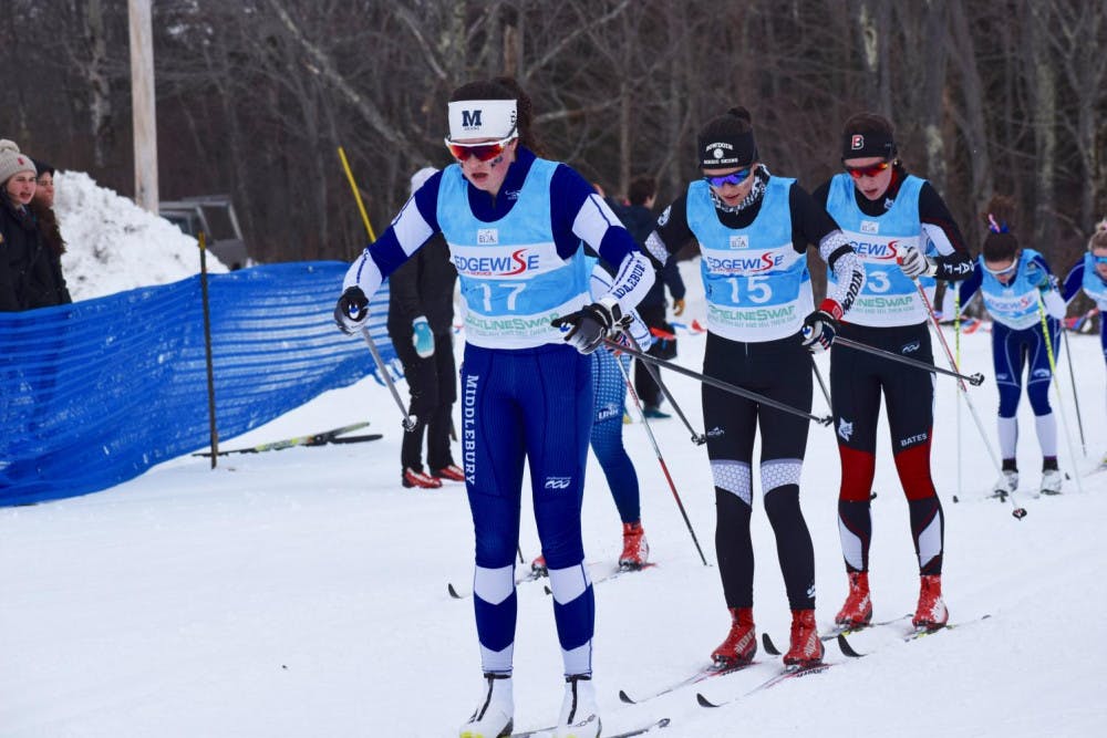 <span class="photocreditinline"><a href="https://middleburycampus.com/39367/uncategorized/benjy-renton/">BENJY RENTON</a></span><br />Avery Ellis '21 skied to the fastest 15K in her career.
