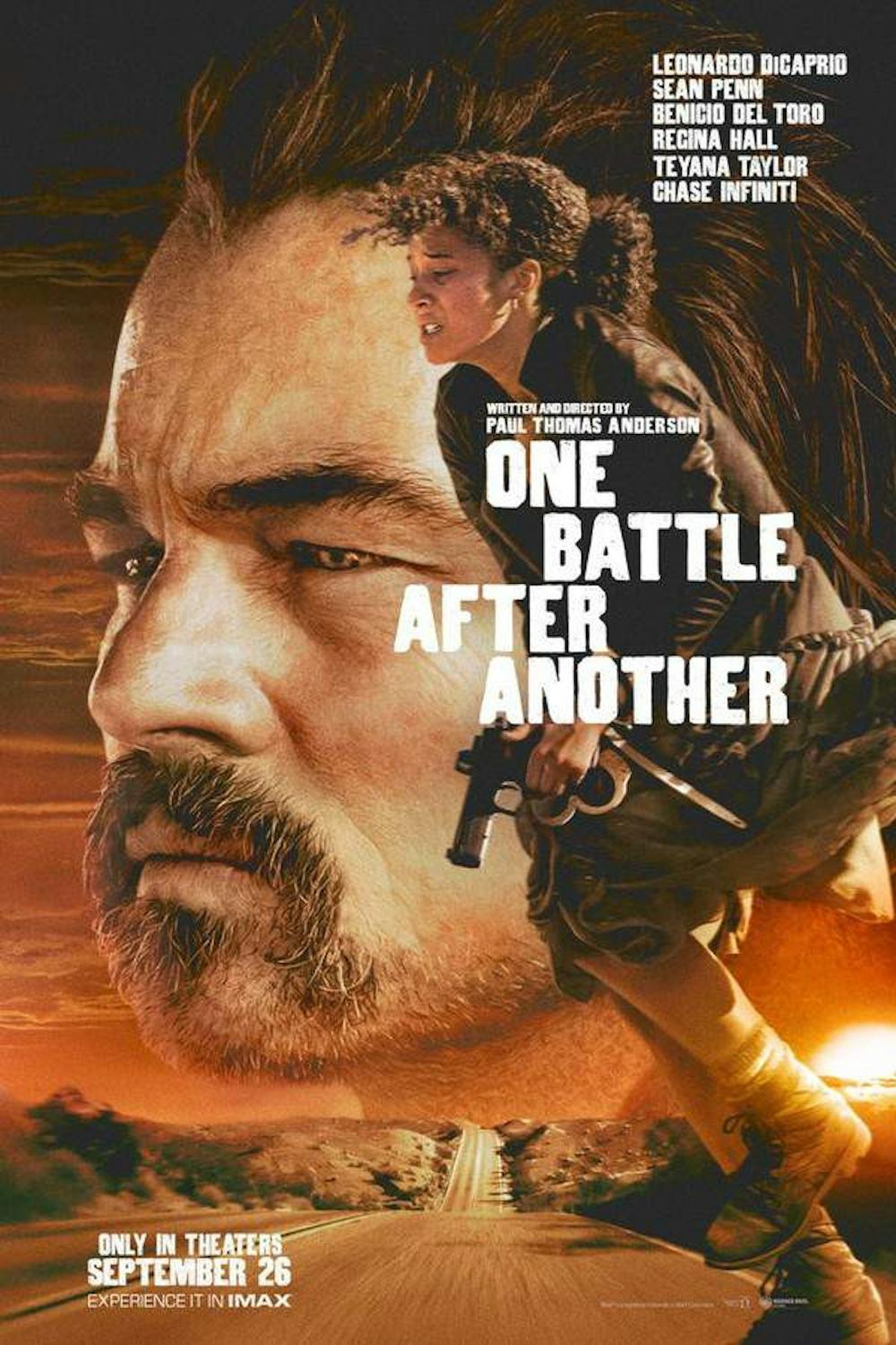 The poster of Paul Thomas Anderson's new film "One Battle After Another".