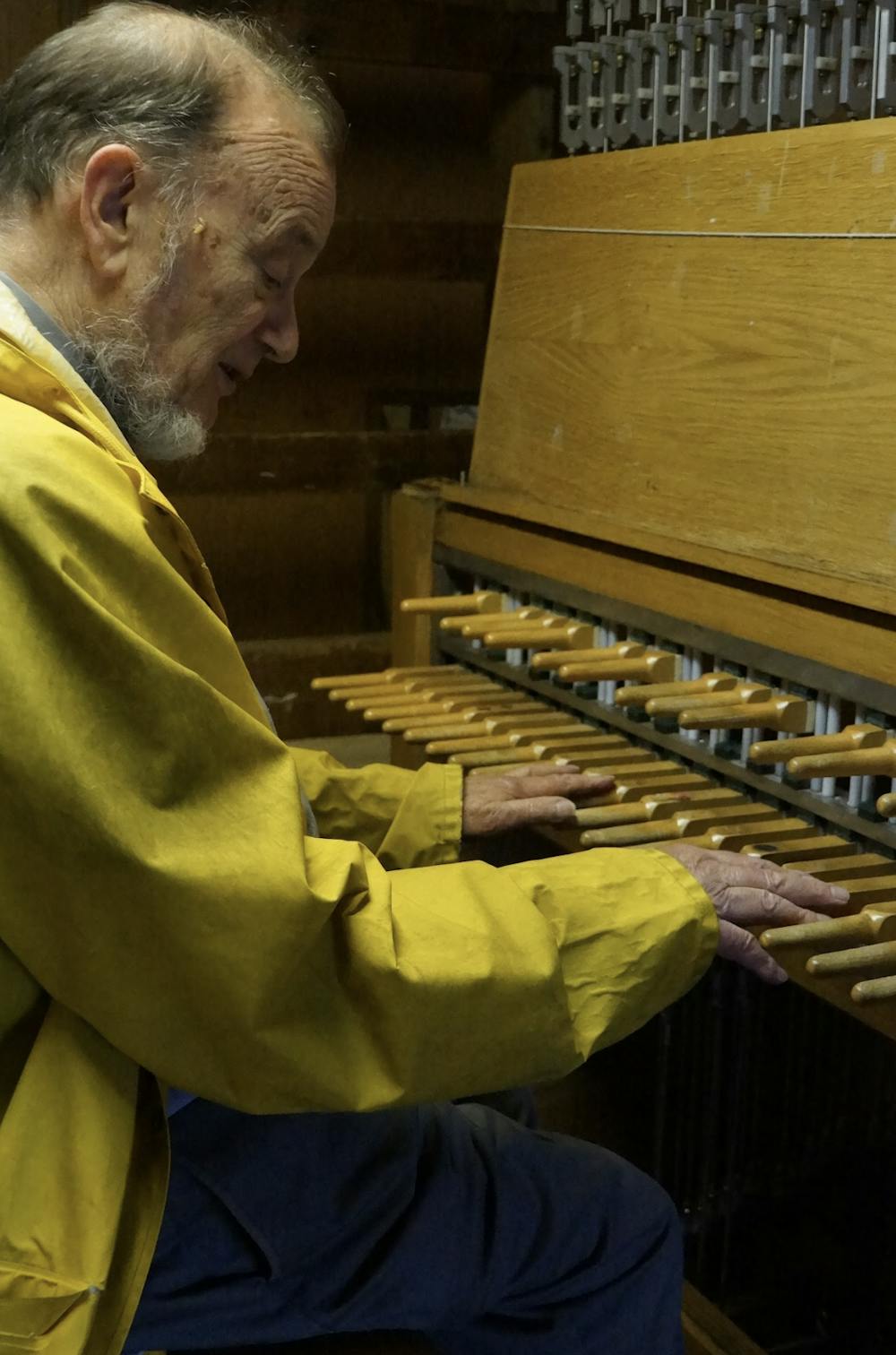 <p>George Matthew Jr. has been the Middlebury College Carillonneur for nearly 40 years.</p>