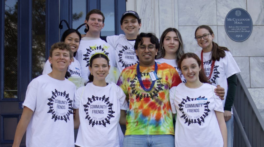Community Friends board photo at their fall 2025 ‘match-day’ event.