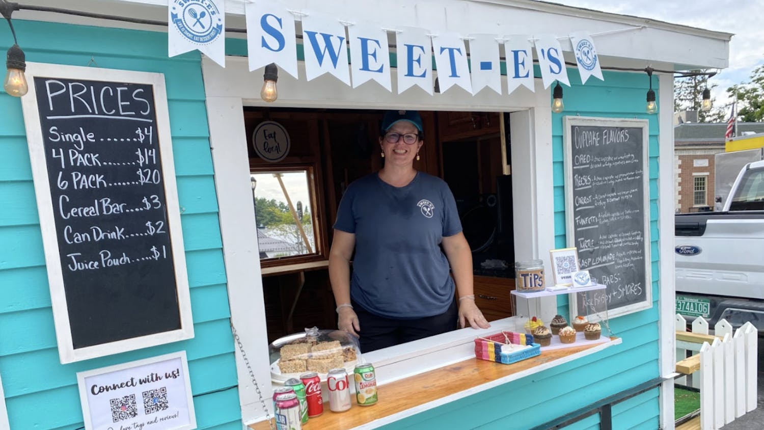 Erin Hurlburt, owner of Sweet-E’s, a custom bakery vendor at the market. 