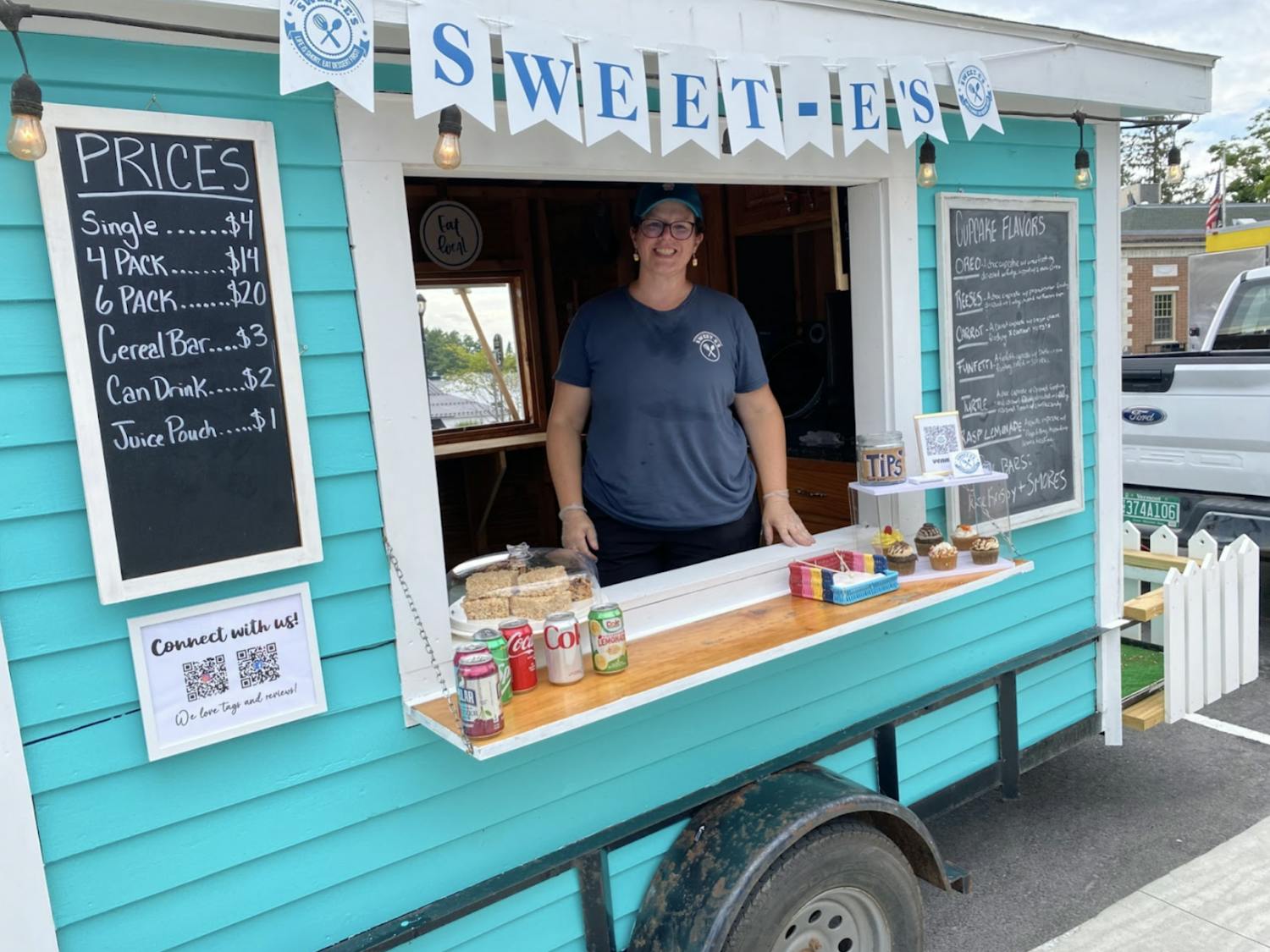 Erin Hurlburt, owner of Sweet-E’s, a custom bakery vendor at the market. 