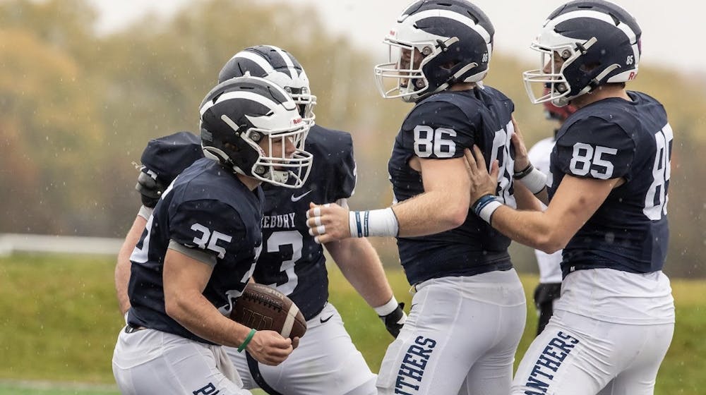 Middlebury has scored 20 touchdowns this season, ranking fourth in the NESCAC. 