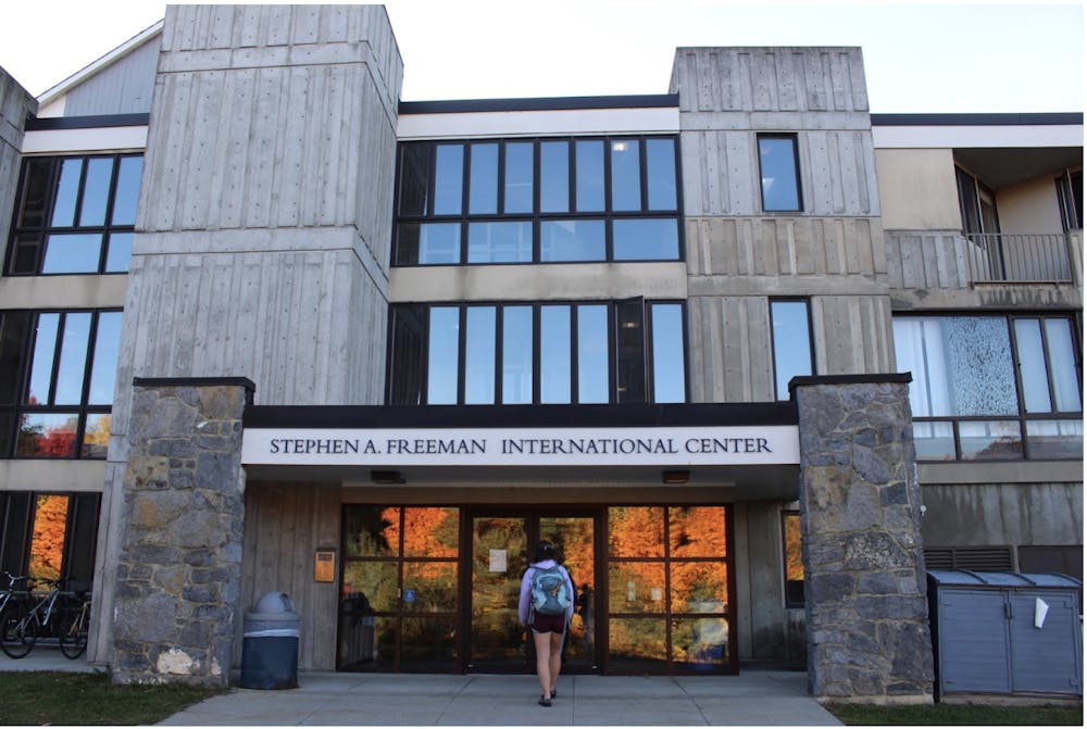 The gear room, located in the basement of the Freeman International Center, will provide supplies for the Middlebury Mountain Club trip to Peru.