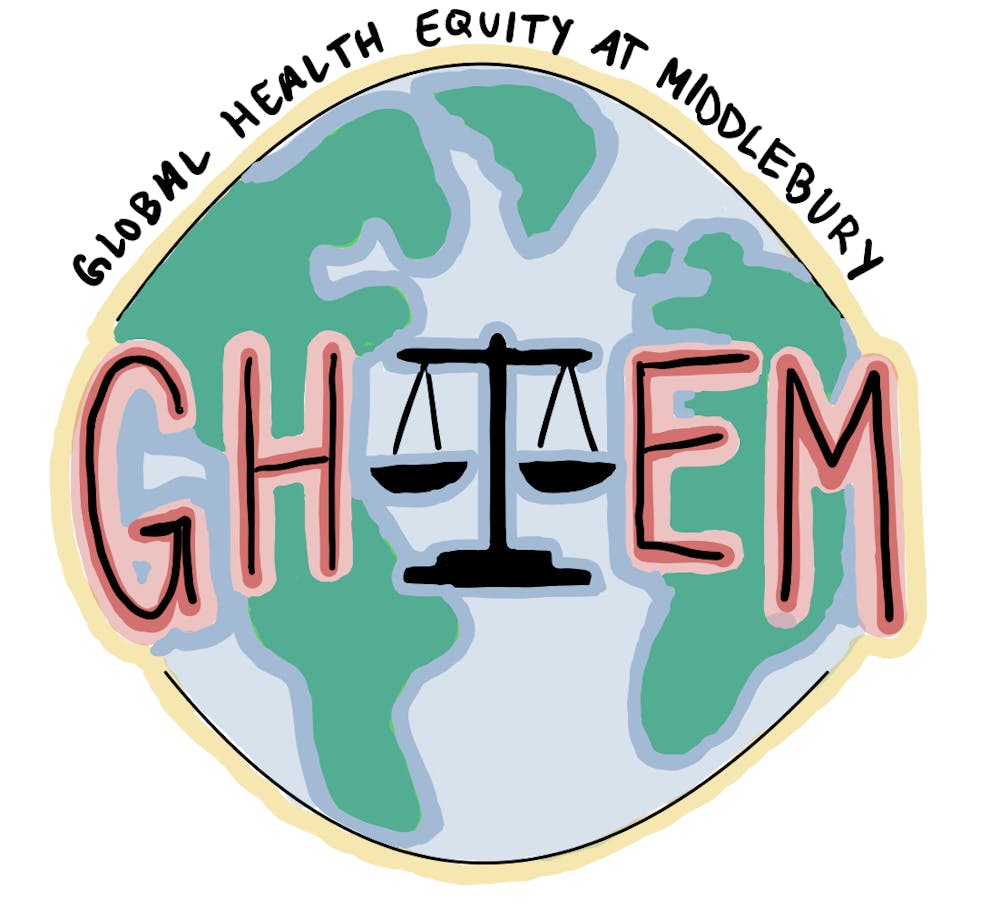Along with the change in their name came a new logo for Global Health
Equity at Middlebury.