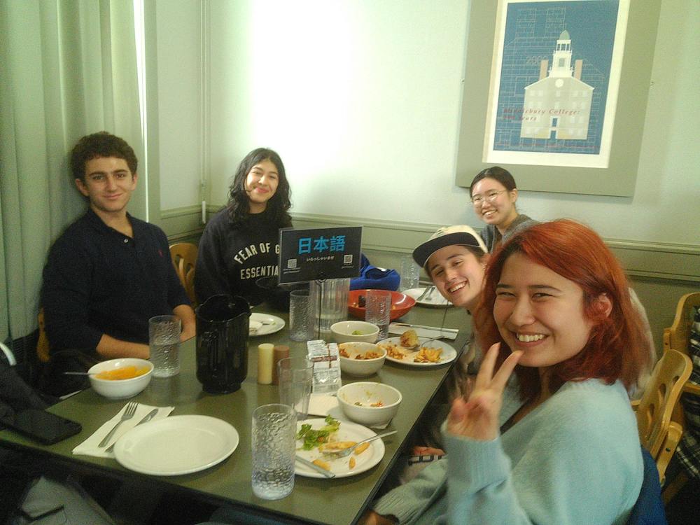 Language Tables plays an integral part of language learning at Middlebury, providing students with a unique learning opportunity outisde of the classroom.