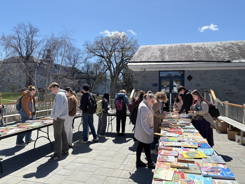 Page One Literacy Book Swap on Proctor Terrace drew students and community members alike.