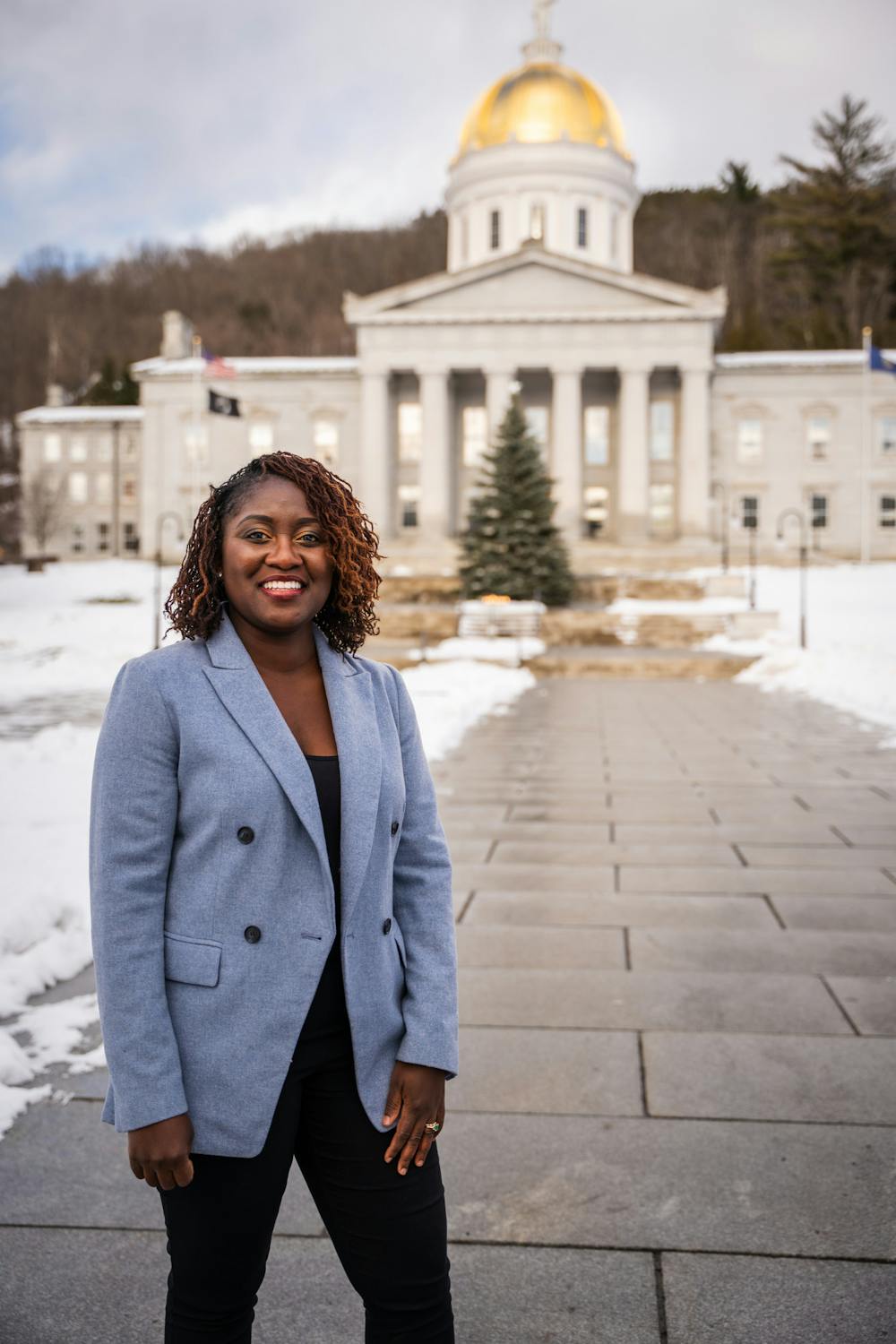 Charlestin came to Vermont in 2019 to work for the college as a residential director. She loved the position as she was able to interact with and support students on a daily basis as they navigated their time at Middlebury.