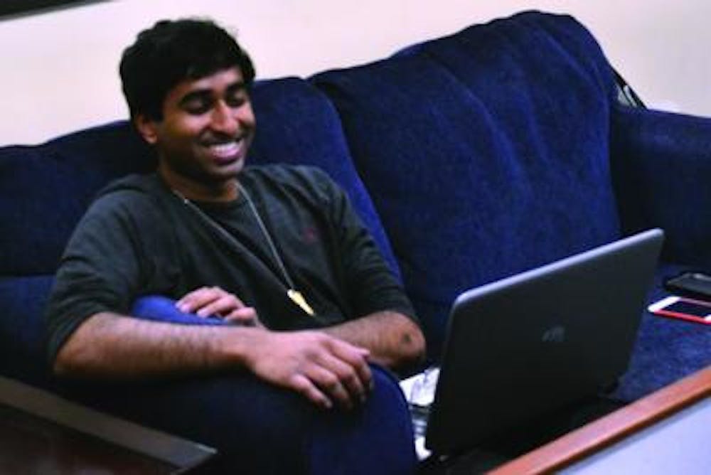 Sekhar Tummala, a Biochemistry and Molecular Biology major at Mercer will be using his Dead to study and work out in the gym