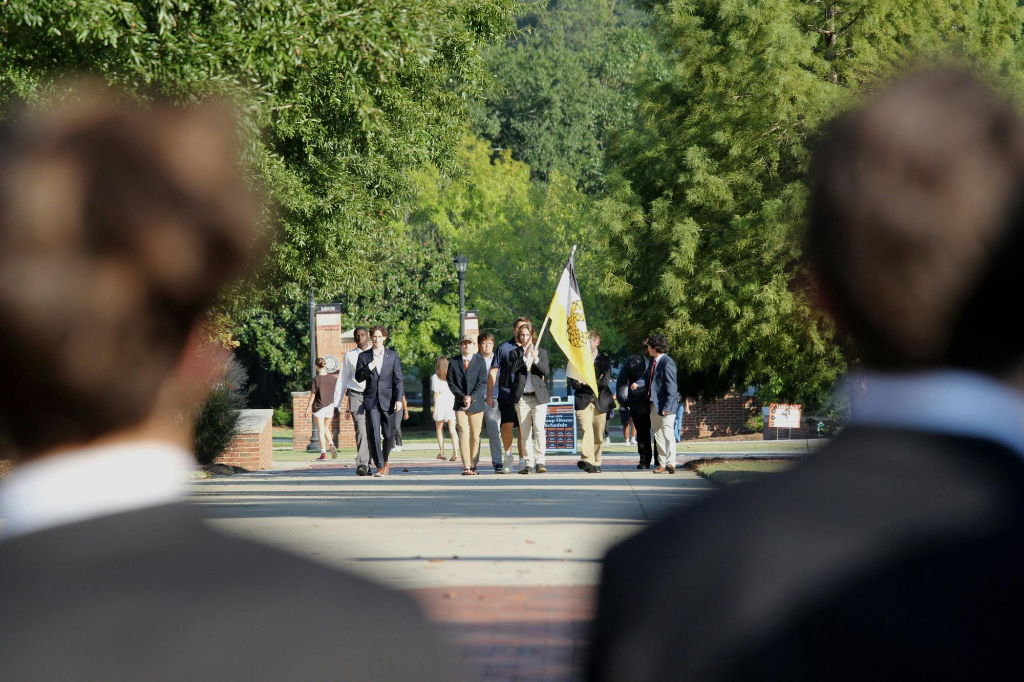 Boy's Bid Day Embodies Boisterous Greek Life