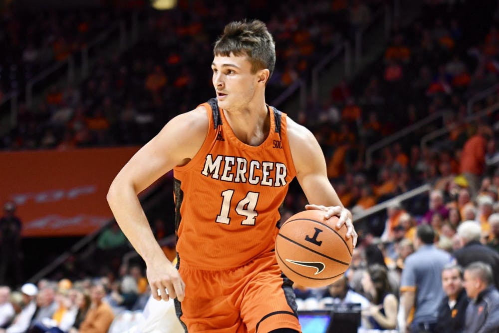 Mercer at Tennessee men's basketball at Thompson Boling arena in Knoxville, TN. 