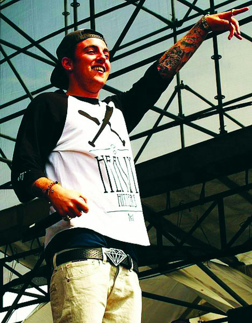 Mac Miller, American rapper, singer and record producer from Pittsburgh, Pennsylvania. Photo from Wikipedia Commons. 