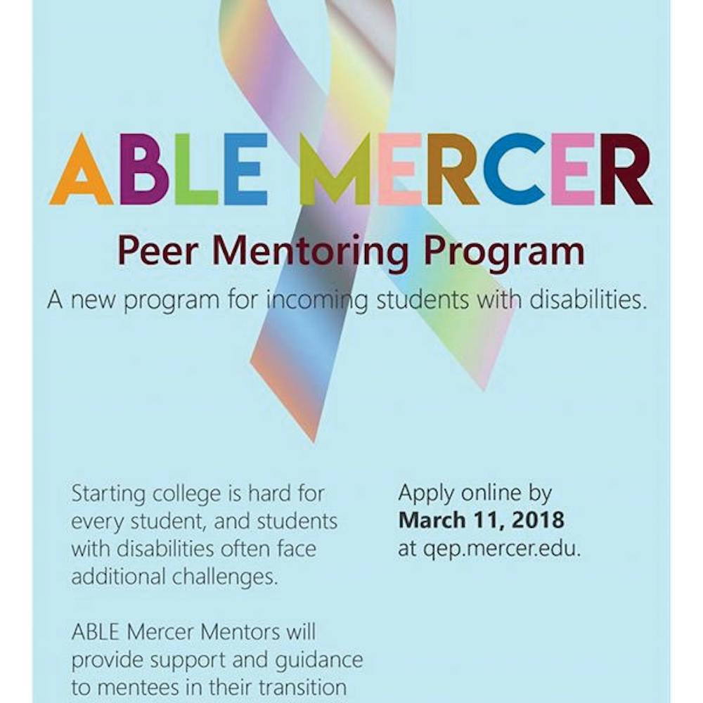 Flyer provided by ABLE Mercer.