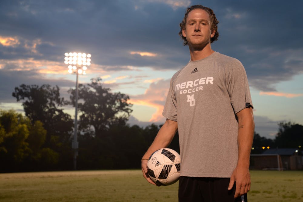 After playing for Mercer University's men soccer team for four years, Ian Antley is back on the soccer field as the new volunteer assistant coach.