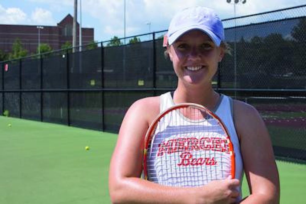 Grace Korta is a junior on the Mercer Women's Tennis team.