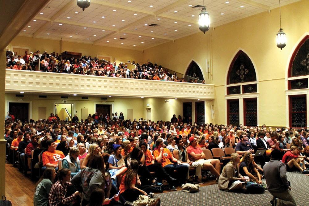 Disney-inspired Lip Sync Competition draws large crowd to Willingham Hall 