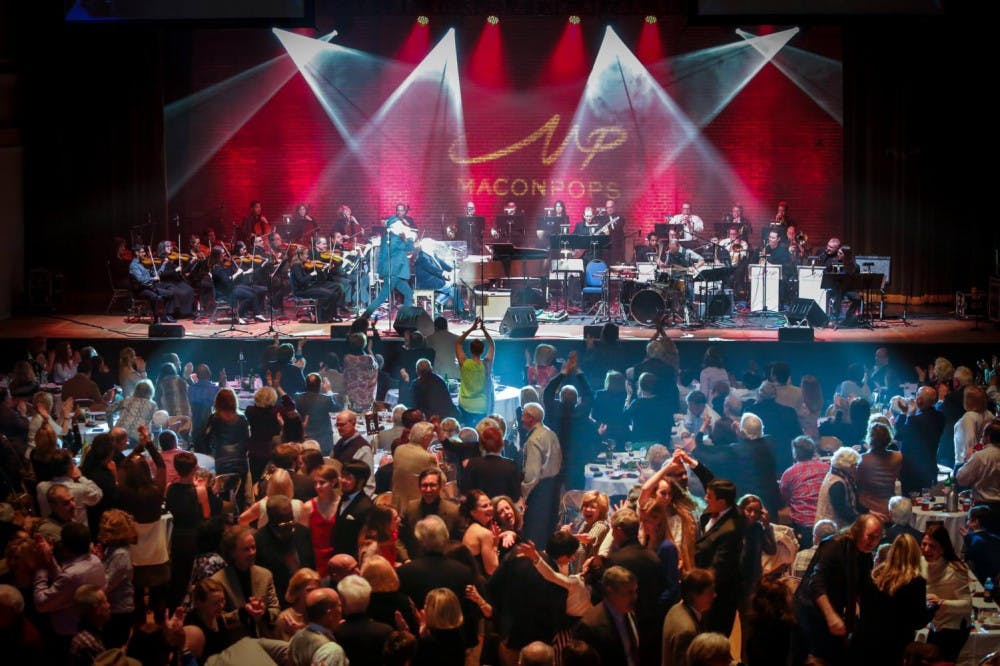 The Macon Pops will create a giant night club atmosphere at Mercer's Hawkins Arena with their "Latin Pop Revolution" concert. 