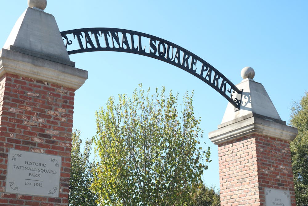 Tattnall Square Park, located next to Mercer University, is home to the weekly Mulberry Market.