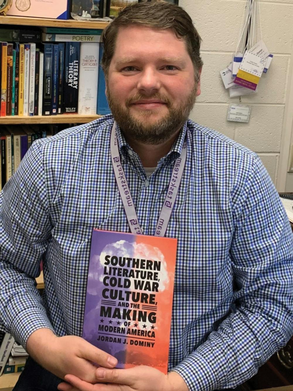 Jordan Dominy, Mercer alumni, has published a new book discussing the influence of Southern literature during the time of the Cold War. Photo provided by Jordan Dominy