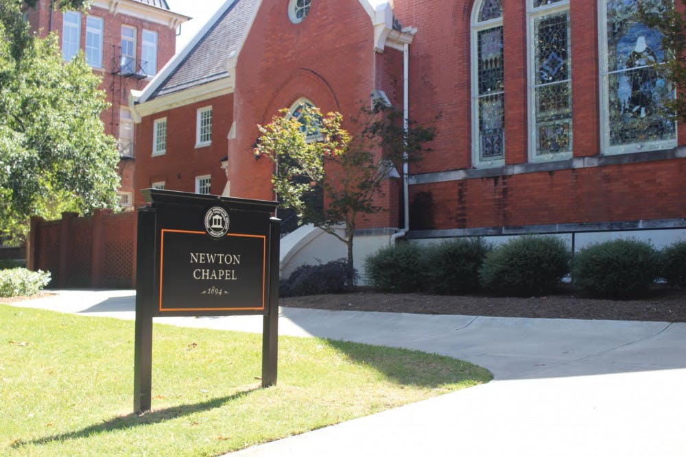 Mercer's Baptist Collegiate Ministries chapter meets in Newton Chapel Thursdays at 8 p.m.