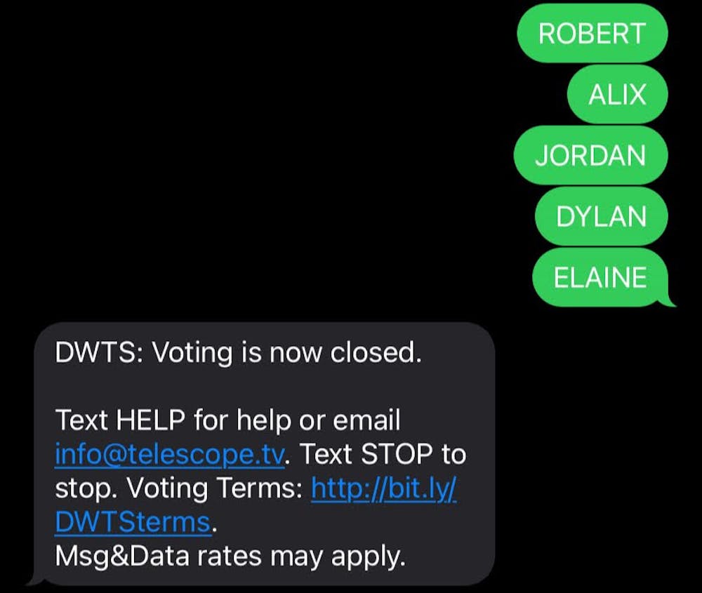 Judges held half of the voting power the 34th season of Dancing with the Stars while viewers could pitch in through ranked-choice voting via text message.