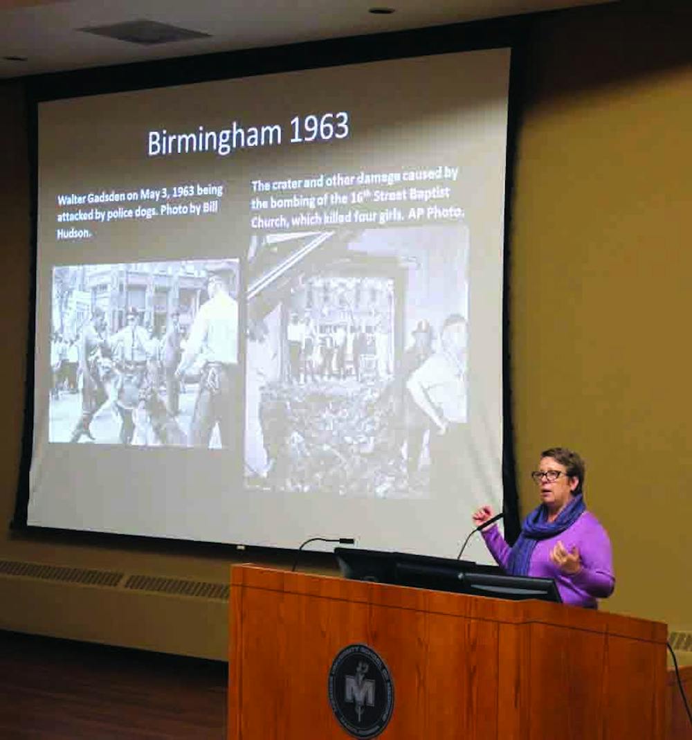 "I am trying to tell a different story about the south," Armstrong said about the lecture.