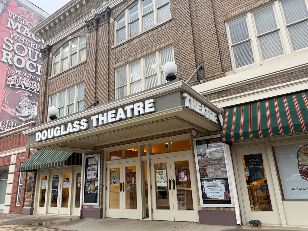 The Douglass Theatre sits on Martin Luther King Jr. Boulevard in downtown Macon.