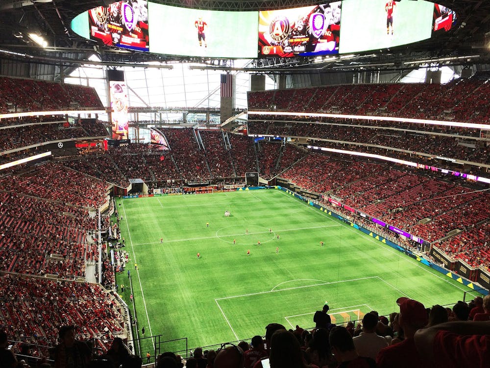"2017 Orlando City at Atlanta United MLS Game" by Bama in ATL is licensed under CC BY-SA 4.0.