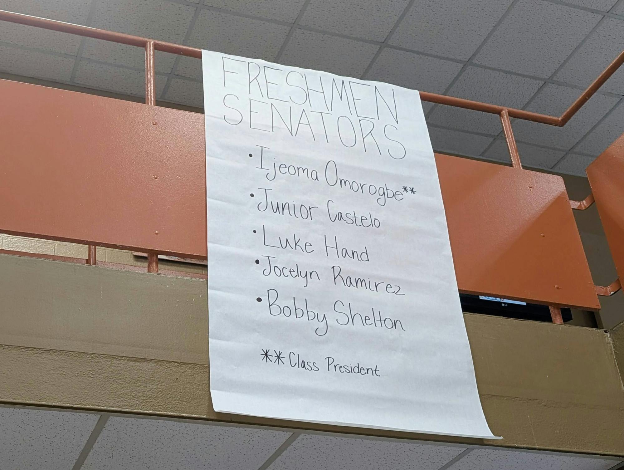 sga freshman results 2024