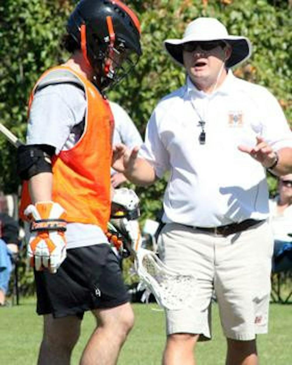 (photo courtesy of laxmagazine.com) Jason Childs has made strides with the lacrosse program in his first full year of head coaching at Mercer. 
