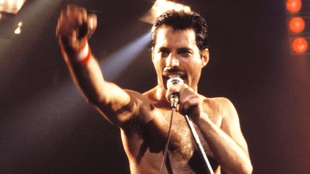 The new "Bohemian Rhapsody" movie premiered last week about the band Queen and its frontman, pictured here, Freddie Mercury. Photo provided by Wikipedia Commons.