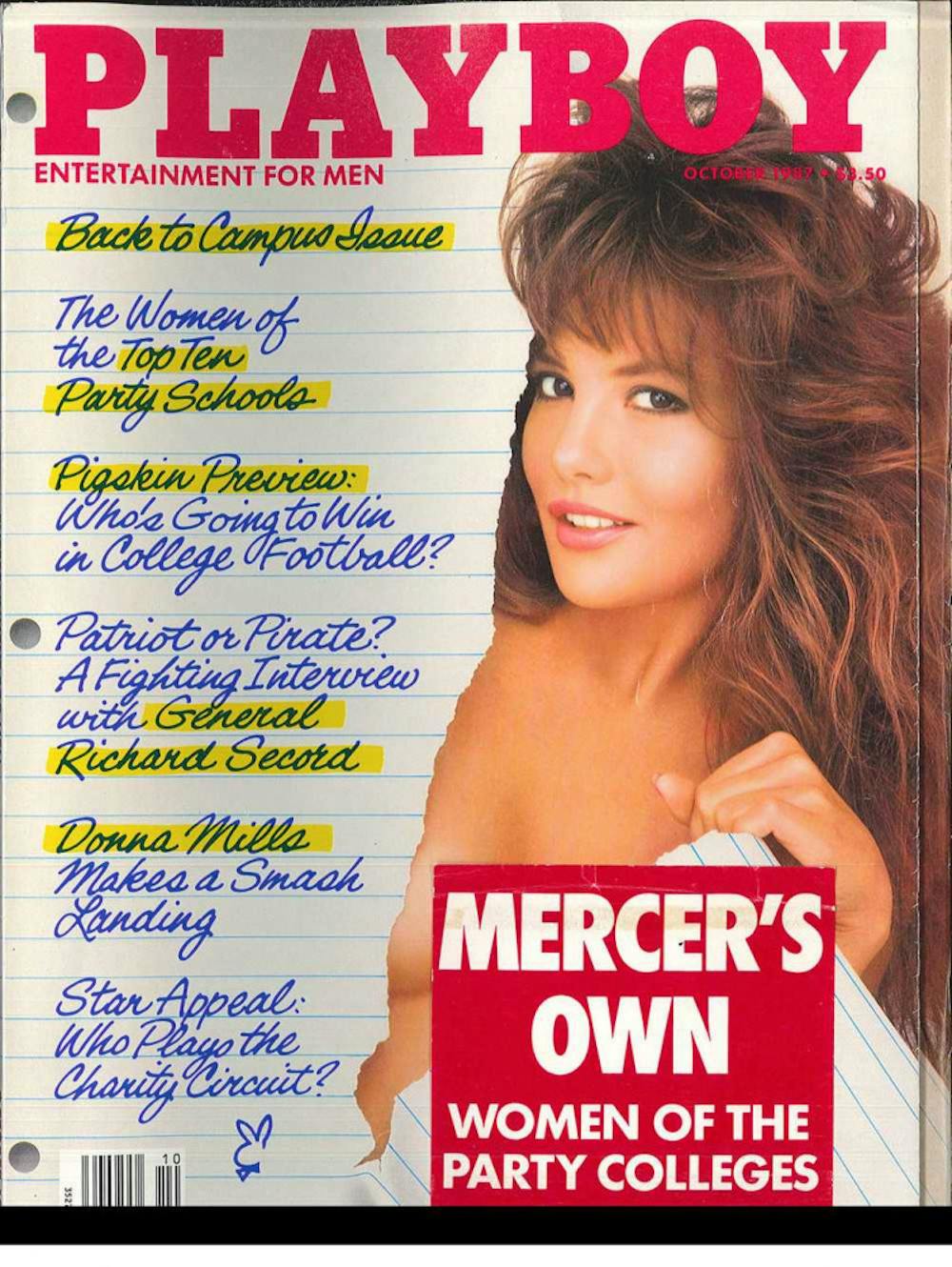 Mercer University was rated 9 out of 10 of the top party schools in the nation in Playboy Magazine’s October issue in 1987.